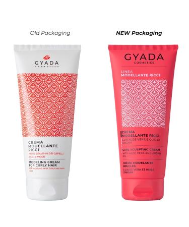 GYADA Curl Defining Cream - Vegan Leave-In Styling Cream for Curly & Wavy Hair - Frizz Control & Argan Oil - 6.76 fl oz - Cruelty-Free International Shipping - Buy Online on GoSupps.com