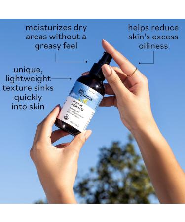 Sky Organics Organic Jojoba Oil for Face | 100% Pure & Cold-Pressed | Lightweight Hydration for Oily & Blemish-Prone Skin | 4 fl. oz - Buy Online on GoSupps.com