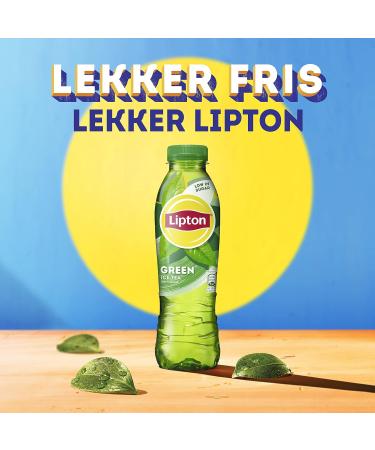Unilever Lipton Original Ice Tea Green a wonderfully refreshing ice tea 12 x 500 ml Value pack - Buy Online on GoSupps.com
