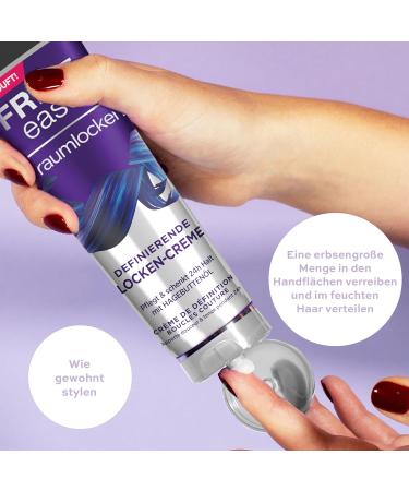 John Frieda Defining Curls Cream - Frizz Ease Dream Coloring Series - 150ml Rosehip Oil Flexible Defined Curls International Shipping - Buy Online on GoSupps.com