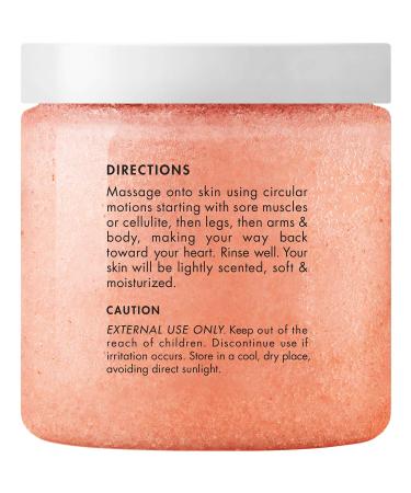 Exfoliating Himalayan Salt Body Scrub with Lingonberry | 10 oz Deep Cleansing Moisturizer for Women & Men - Buy Online on GoSupps.com