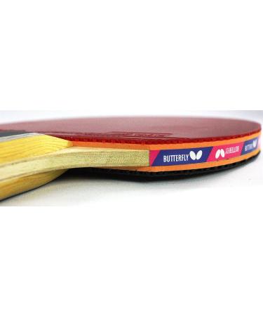 Butterfly B603FL Ping Pong Paddle Set with Case | Tournament Grade Table Tennis Racket for High Speed & Spin - Buy Online on GoSupps.com