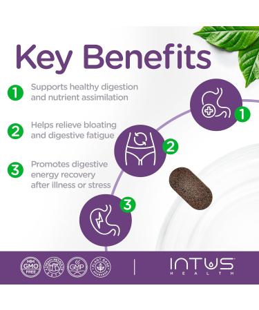 Intus Heal Colon Cleanse and Gut Health Supplement for Men and Women - Ayurvedic Detox Cleanse for Digestive Health - Gut & Body Detox for Women - 60 Tablets - Buy Online on GoSupps.com