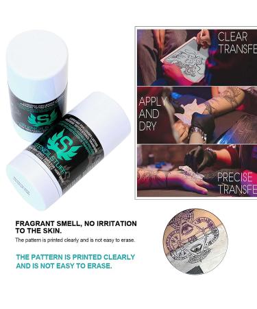 BaodeLi Tattoo Transfer Cream 60g - Clear Temporary Tattoo Patterns Gel for Professional Body Art - Buy Online on GoSupps.com