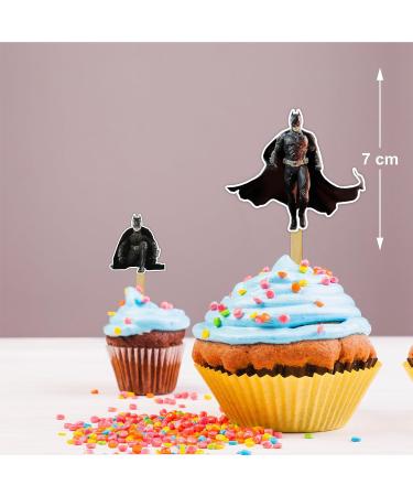 BAT Set Seyal- Batman Cupcake Topper - Buy Online on GoSupps.com