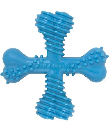 Nylabone Extreme Tough X-Bone Dog Chew Toy - Large, Beef Flavour, for Dogs Up to 23 kg - Buy Online on GoSupps.com
