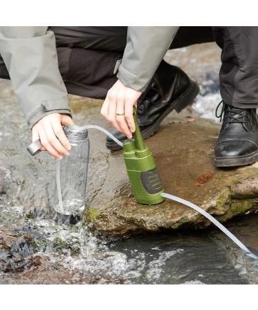 Buy Nevytol Portable Water Filter - 5000L Capacity Removes 99.99% Viruses & Heavy Metals - Ideal for Camping Hiking Emergencies - Buy Online on GoSupps.com
