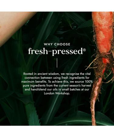 Fushi Carrot Oil 30ml Fresh-Pressed Rich in Beta Carotene Best for Sun Damage Skin Parched Skin & Fine Lines Vitamins A B C D and E and essential fatty acids Manufactured in the UK - Buy Online on GoSupps.com