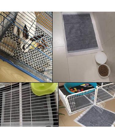 50Pcs Large Dog Pee Pads 18 x 24 Inch Puppy Pads Pet Training Pads 5-Layer Disposable Strong Absorption Pads Bamboo Charcoal Leakproof Cage Liners for Doggie Kittens Rabbits - Buy Online on GoSupps.com