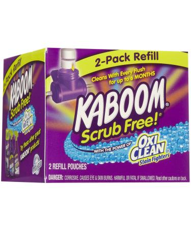 Kaboom with OxiClean Scrub Free! Refill, 2 ct