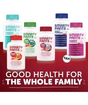 SmartyPants Kids Gummy Vitamins - Gluten Free Multivitamin & Omega 3 Fish Oil (90 Count) - Buy Online on GoSupps.com