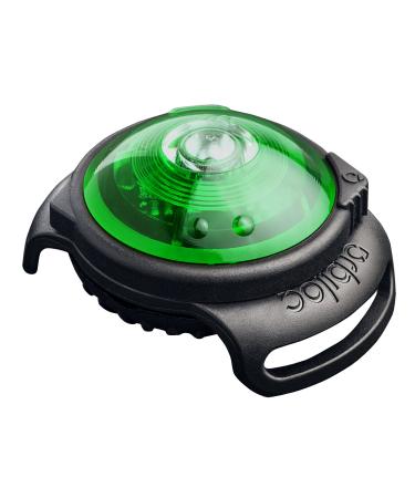 Orbiloc safety light for dog collars Green