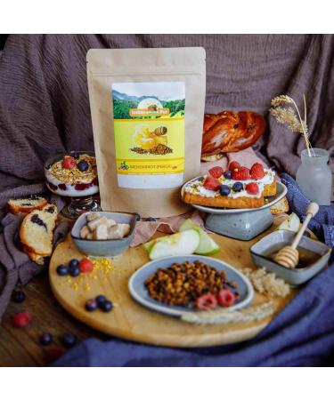 Bee bread Perga from ImkerPur set of 2 each 100g total 200g completely residuefree and without additives harvest 2018 - Buy Online on GoSupps.com