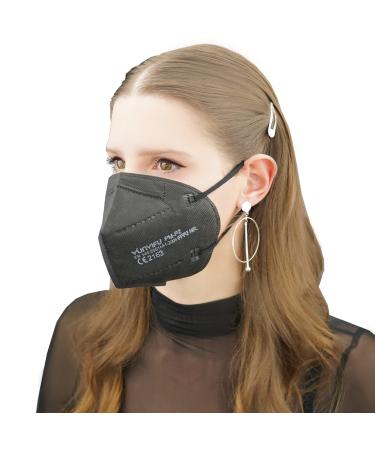 ProMedicalCare. Face mask FFP2 mask colored face mask FFP2 colored masks face mask FFP2 (individually packed) 10-pack black