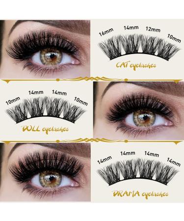 Buy BQ Lash Single Eyelash Clusters - 72 Colored DIY Lashes for Home Extensions (B06 D-14mm) - Perfect Black Eyelash Kit - Buy Online on GoSupps.com