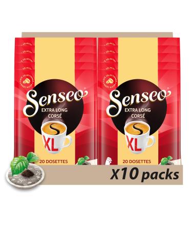 Senseo Senseo Coffee 200 Extra Long Full Bodied Pods (Pack of 10 x 20)