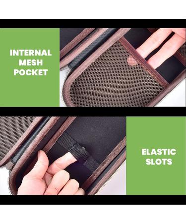 Stethoscope Case for 3M Littmann & MDF Stethoscopes - Chocolate | Extra Pocket for Nurse/Doctor Accessories - Buy Online on GoSupps.com