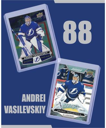 Andrei Vasilevskiy (5) Assorted Hockey Cards Bundle - Tampa Bay Lightning Gift Pack - Buy Online on GoSupps.com