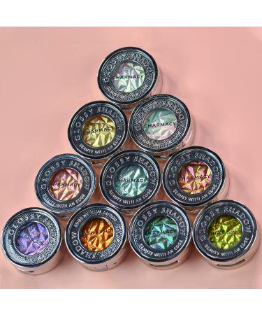 CHARMACY Multichrome Eyeshadow - Insane Shifters Chameleon Eyeshadow | Vegan & Cruelty Free | High-Impact Glitter Metallic | 1.9g (809) - Buy Online on GoSupps.com
