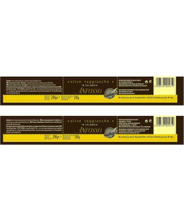  Olio Anfosso Olio Anfosso Olives Taggiasca en saumure 180 g - Buy Online on GoSupps.com