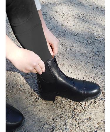 BasEQ Rachel Women's Leather Paddock Boot 6 - Black | One Stop Equine Shop - Buy Online on GoSupps.com