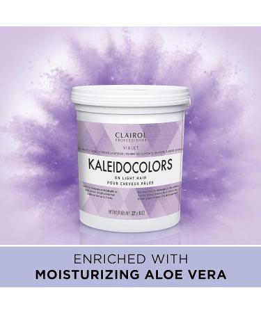 Clairol Professional Kaleidocolors Hair Lightener & Toner, Violet Tub 8 oz - Highlights Toning - Buy Online on GoSupps.com