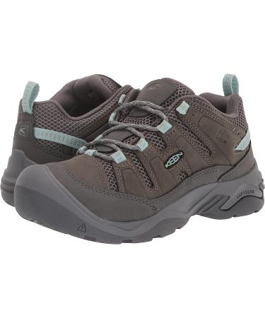 KEEN Women's Circadia Vent Low Height Hiking Shoes - Steel Grey/Cloud Blue (Size 8) - Buy Online on GoSupps.com