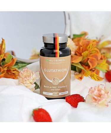 L-Glutathione 98% | High Dose 90 Capsules with Vitamin C & Precursors | Buy Tripeptide Supplement Internationally - Buy Online on GoSupps.com