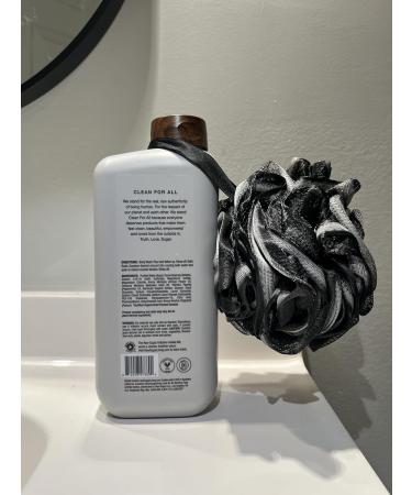 Men's Body Wash & Epsom Salt Soak - Cool Mint & Bamboo with Sponge Bath Loofah | Refreshing Body Care - Buy Online on GoSupps.com