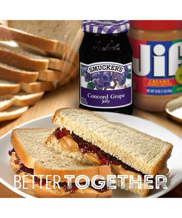 Smucker's Concord Grape Jelly 32oz (Pack of 6) - Delicious Concord Grape Spread - Buy Online on GoSupps.com