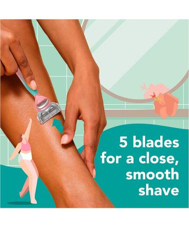 Joy Color-Changing Razor for Women Shave Kit with 1 Handle + 2 Razor Blade Refills - Buy Online on GoSupps.com