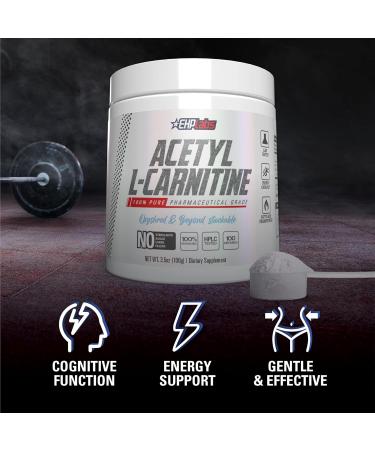 EHP Labs Acetyl L Carnitine Powder - 3.5 Oz. - Buy Online on GoSupps.com
