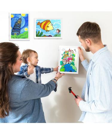 Hovin A4 Picture Frame Set for Children's Drawings - 2 White Art Frames for Creative Storage - Buy Online on GoSupps.com
