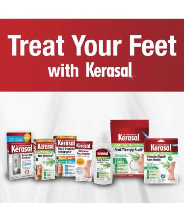 Kerasal Intensive Foot Repair Ointment 1 oz (Pack of 3) for Cracked Heels & Dry Feet - Buy Online on GoSupps.com