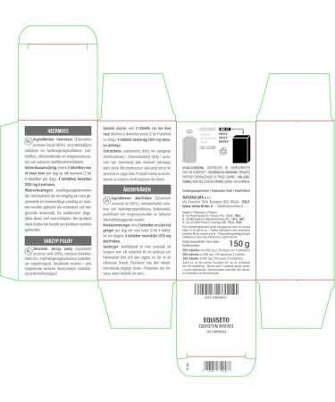 Horsetail or Ponytail (Equisetum Arvense) Herb Naturalma - 150 g - 300 Tablets - Food Supplement - Natural and Vegan - Buy Online on GoSupps.com
