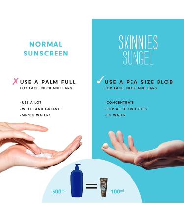 Skinnies 100ml - Buy Premium Quality Sunscreen for Global Shipping | Best UV Protection - Buy Online on GoSupps.com
