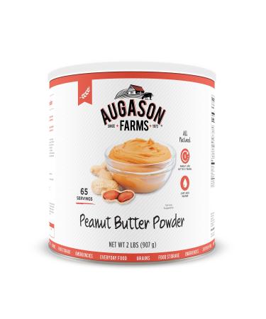 Augason Farms Peanut Butter Powder 2 lbs No. 10 Can