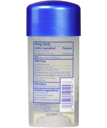 Arrid Extra Dry Antiperspirant Deodorant Clear Gel Cool Shower 2.6 Oz - Pack of 4 - Buy Online on GoSupps.com