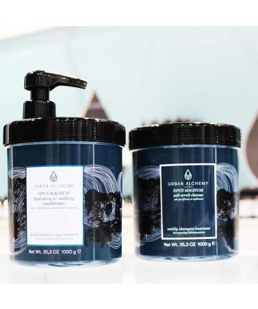 URBAN ALCHEMY Opus Magnum Hydrating Conditioner 1L | Intensive Soothing Care for Soft Supple Hair - International Shipping Available - Buy Online on GoSupps.com