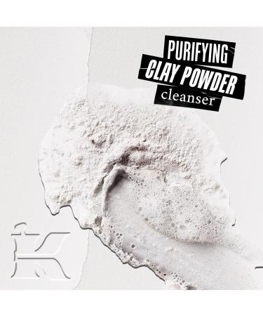 Kiehl's Rare Earth Deep Pore Cleanser - Polishing Powder for Oily Skin Reduces Oil & Refines Texture with White Clay & AHA - 3.5 fl oz - Buy Online on GoSupps.com