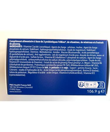 Bion3 BION 3 Vitalit - 3 souches Microbiotiques 10 Vitamines et 4 Min raux - Format Eco 90 comprim s - Buy Online on GoSupps.com
