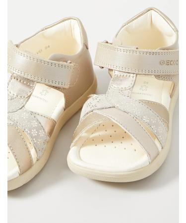 Geox Girl's B Sandal Alul D - Beige, Size 7 UK Child - Buy Online on GoSupps.com