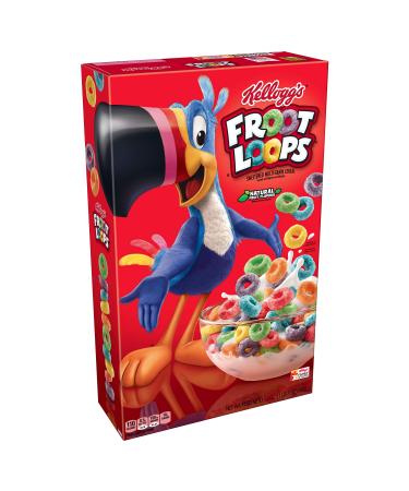 Kellogg's Frosted Flakes Cereal - Sweet Breakfast that Lets Your Great Out, Fat-Free, 19 oz Box