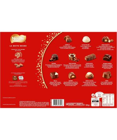 Nestl Christmas Chocolates La Boite Rouge - Assortment of chocolates - Box of 800g - Buy Online on GoSupps.com
