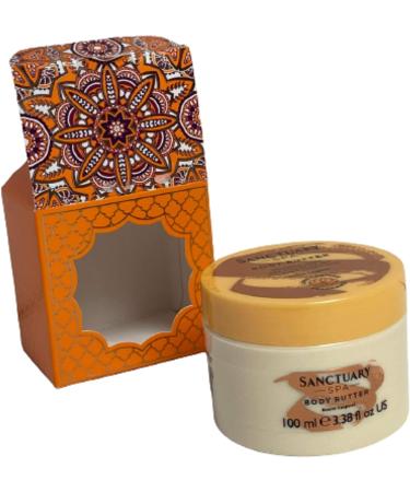 Sanctuary Spa Body Butter Vegan Body Moisturiser Travel Size 100 ml Girls Ladies Bodycare Novelty GIFT - Buy Online on GoSupps.com