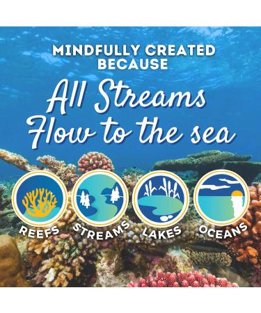 Stream2Sea 3-in-1 Outdoor Hair Shampoo, Bodywash & Conditioner | 6 Fl oz Organic Camping Soap | Reef Safe All Natural Formula | Men & Women's All-in-One Hair & Skin Care - Buy Online on GoSupps.com