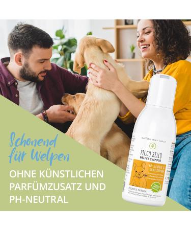 Puppy Shampoo Sensitive | pH-Neutral 100% Natural & Perfume-Free for Dandruff & Itching | Long & Short Hair | 100ml - Best Dog Shampoo for Puppies - Buy Online on GoSupps.com