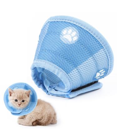 Small crauses for cats adjustable cats collar cats soft cat protective collar wound healing protection cone anti-bite safety protective collar for pets cats dogs dog puppies kitten - Buy Online on GoSupps.com