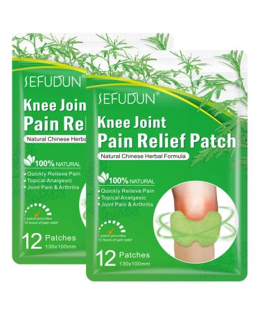 Pain Relieving Joint Plaster 24PCS for effective pain relief Natural Wormwood Sticker for Neck Knee Muscles