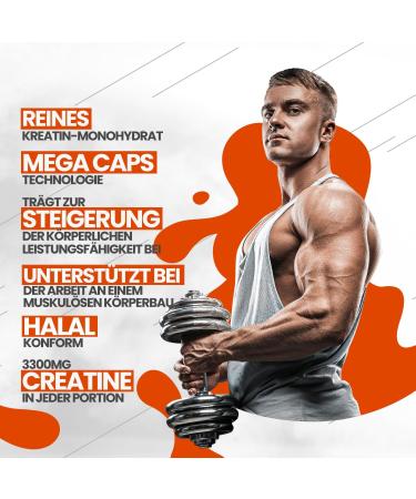 Olimp Creatine 1250 Mega Caps - 120 Capsules | Premium Creatine Supplement for Muscle Growth & Performance - Buy Online Internationally - Buy Online on GoSupps.com